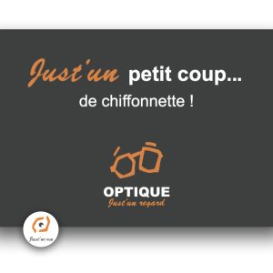 Microfibre essuie-verre Just’un petit coup… 20x30