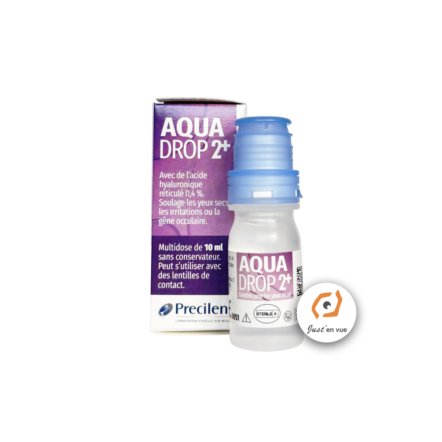Aquadrop 2+ flacon 10 ml – Image 2