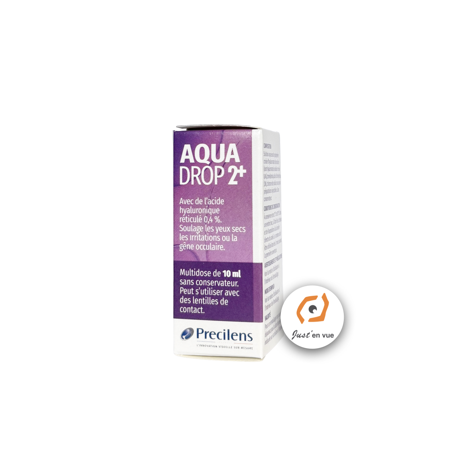 Aquadrop 2+ flacon 10 ml