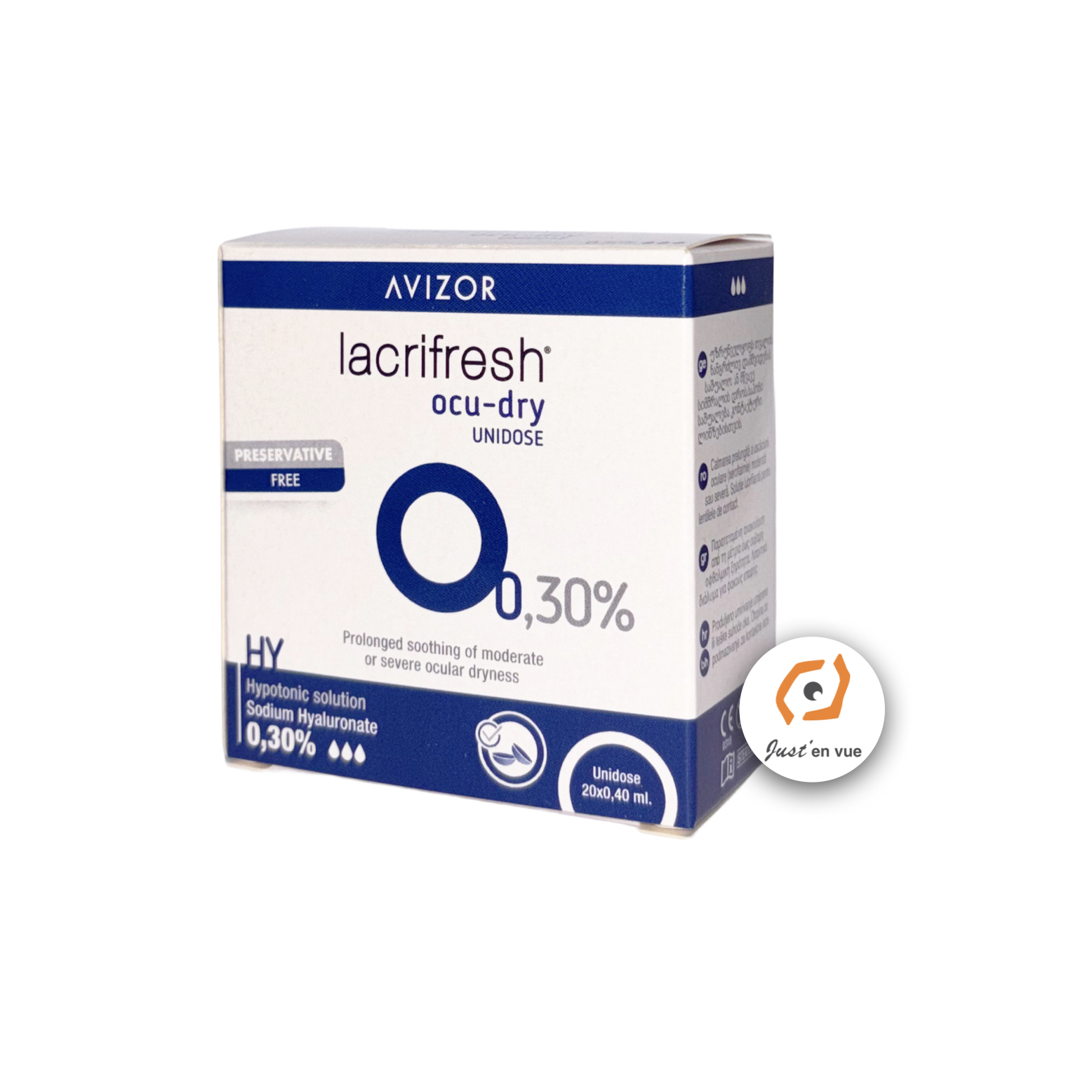 Lacrifresh Ocu-dry 0,30% unidoses